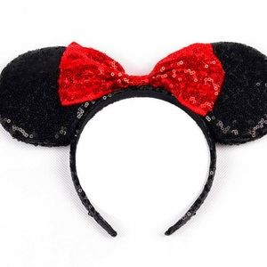 Minnie Mouse ears headband with bow